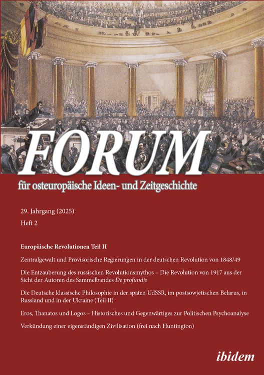 Produktbild: Forum f&uuml;r osteurop&auml;ische Ideen- und Zeitgeschichte