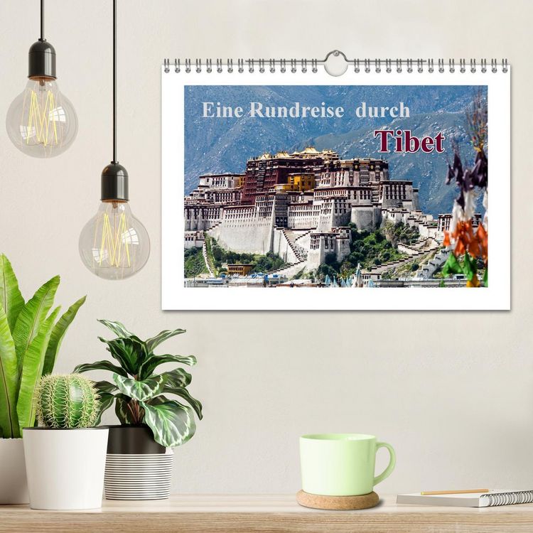 Produktbild: Eine Rundreise durch Tibet (Wandkalender 2026 DIN A4 quer), CALVENDO Monatskalender