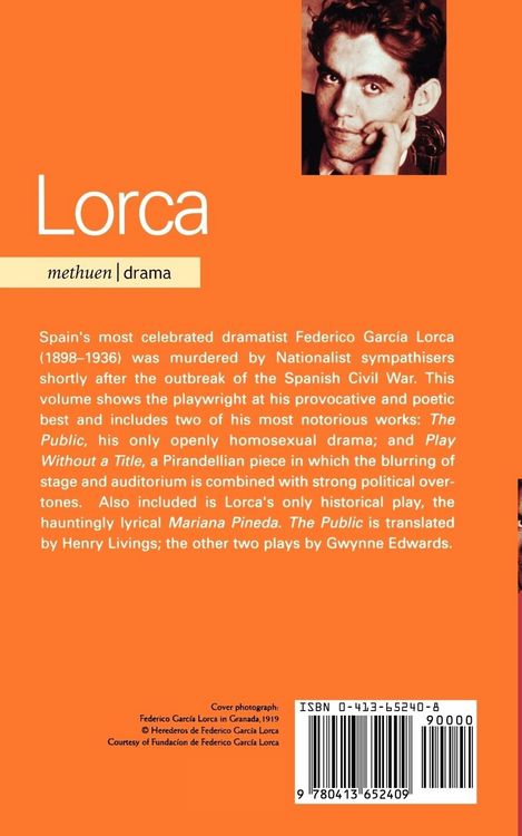 Produktbild: Lorca Plays