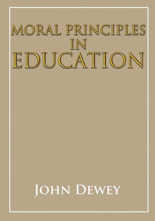 Produktbild: Moral principles in education