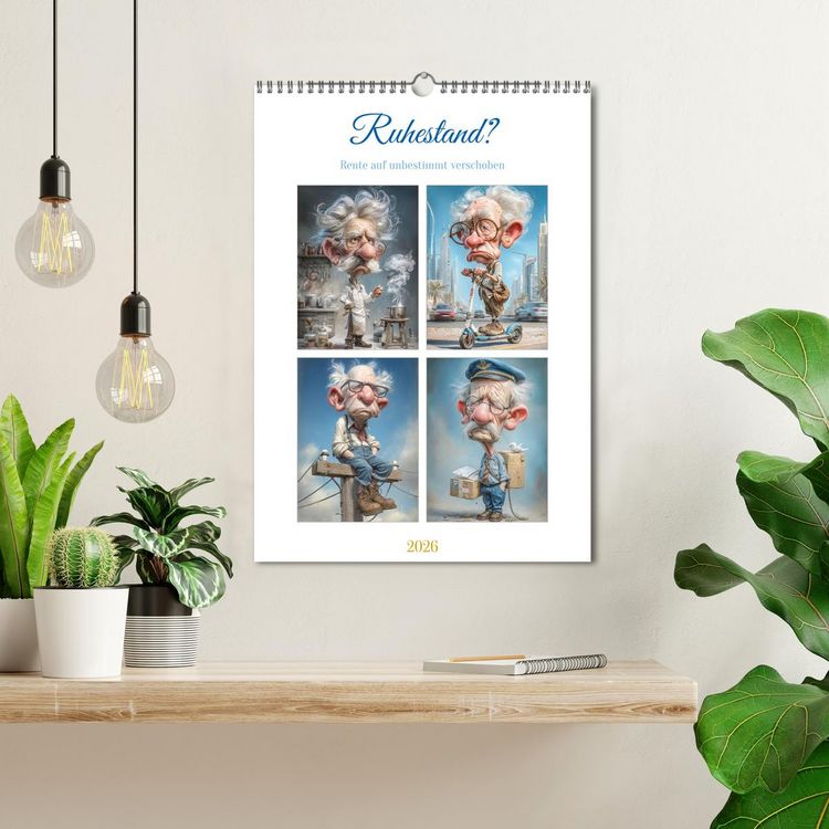 Produktbild: Ruhestand? (Wandkalender 2026 DIN A3 hoch), CALVENDO Monatskalender