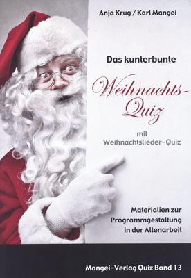 Produktbild: Das kunterbunte Weihnachtsquiz mit Weihnachtslieder-Quiz