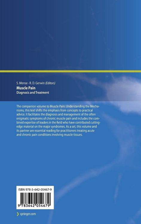 Produktbild: Muscle Pain: Diagnosis and Treatment