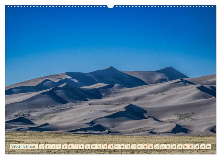 Produktbild: Wyoming, South Dakota Colorado (Wandkalender 2026 DIN A2 quer), CALVENDO Monatskalender