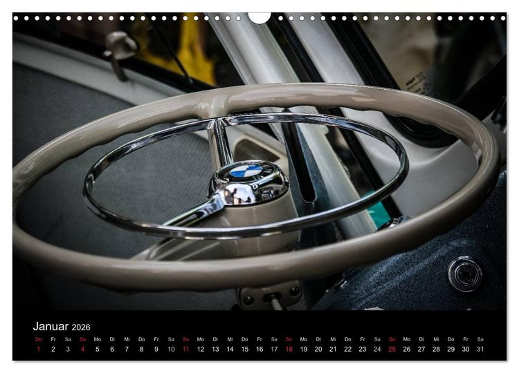 Produktbild: Oldtimer inside (Wandkalender 2026 DIN A3 quer), CALVENDO Monatskalender
