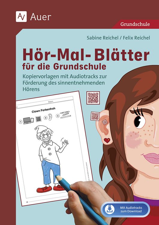 Produktbild: H&ouml;r-Mal-Bl&auml;tter f&uuml;r die Grundschule