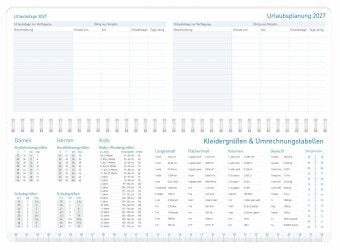 Produktbild: Tischkalender 17 Monate 26/27 [K&ouml;nigsblau]