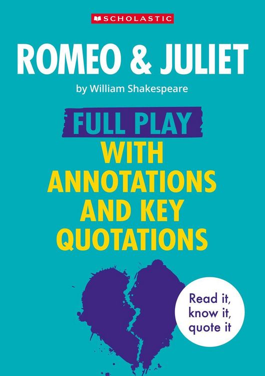 Produktbild: Romeo & Juliet: Full Play with Annotations and Key Quotations