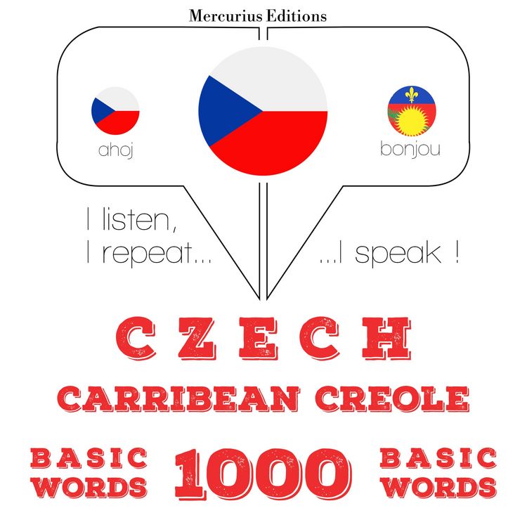 Produktbild: Česko - karibsk&aacute; kreolka: 1000 z&aacute;kladn&iacute;ch slov