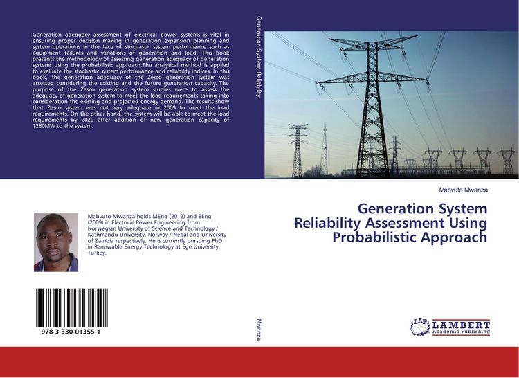 Produktbild: Generation System Reliability Assessment Using Probabilistic Approach