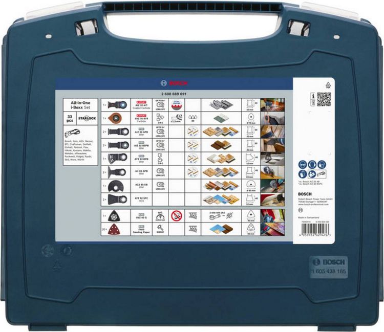 Produktbild: Bosch Accessories 2608669091 2608669091 Multitool-S&auml;gebl&auml;tter-Set 1St.