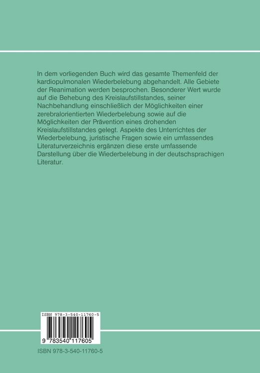 Produktbild: Kardiopulmonale Wiederbelebung