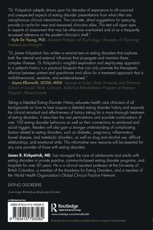 Produktbild: Taking a Detailed Eating Disorder History