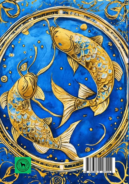 Produktbild: Tagebuch / Notizbuch Sternzeichen Fisch