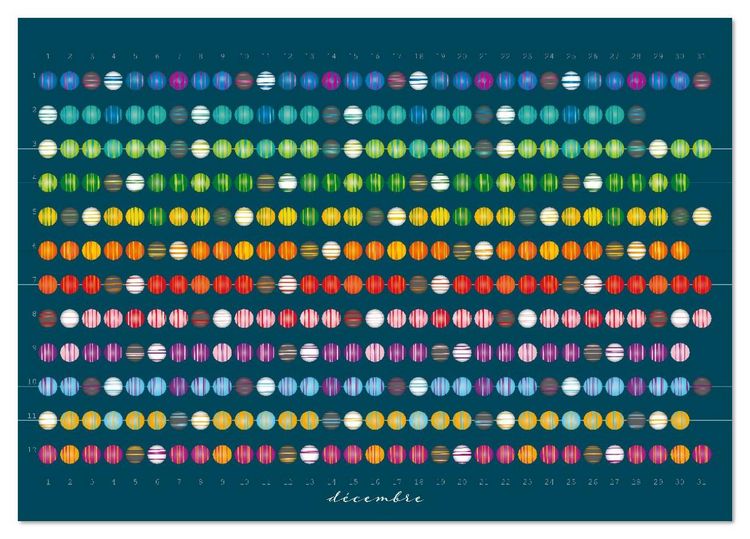 Produktbild: Une perle pour chaque jour (Calendrier de bureau 2026 DIN A5 vertical), CALVENDO calendrier mensuel