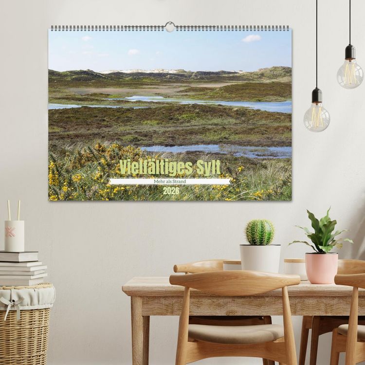 Produktbild: Vielf&auml;ltiges Sylt - Mehr als Strand (Wandkalender 2026 DIN A2 quer), CALVENDO Monatskalender