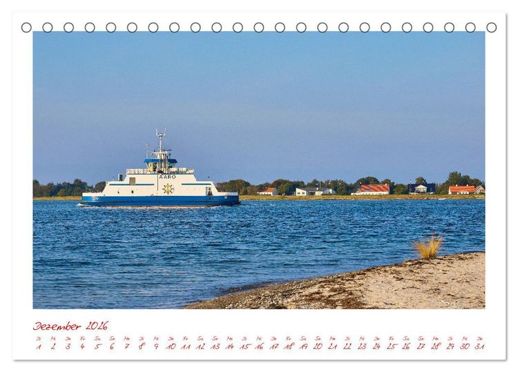Produktbild: Aar&ouml; - Perle im kleinen Belt (Tischkalender 2026 DIN A5 quer), CALVENDO Monatskalender