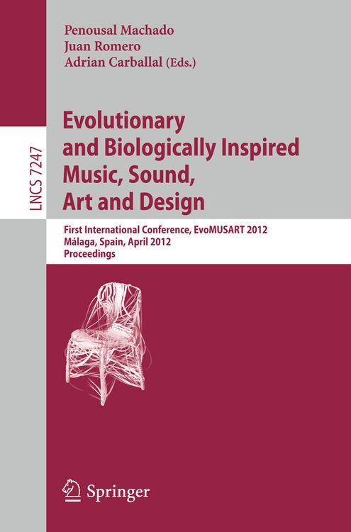 Produktbild: Evolutionary and Biologically Inspired Music, Sound, Art and Design