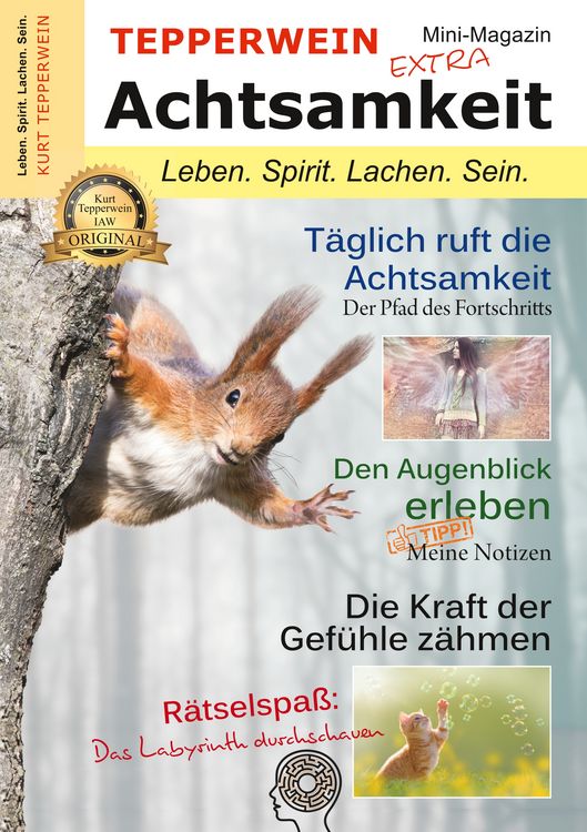 Produktbild: Tepperwein - Das Mini-Magazin der neuen Generation: Achtsamkeit