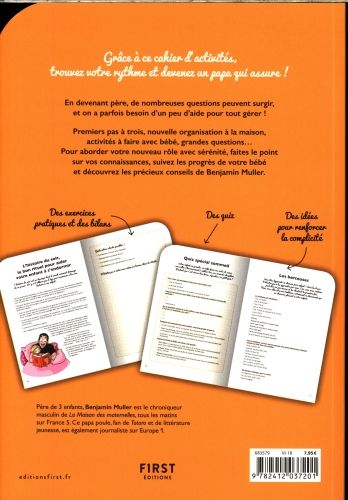 Produktbild: Le cahier jeune papa : conseils, quiz, id&eacute;es d'activit&eacute;s