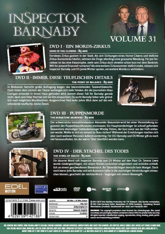 Inspector Barnaby Vol. 31 [4 DVDs]