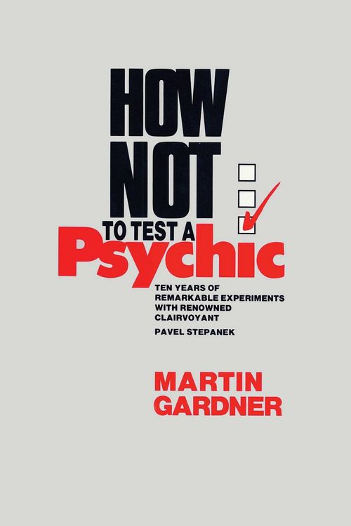 Produktbild: How Not to Test a Psychic