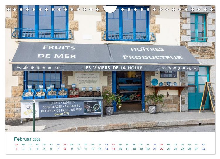 Produktbild: Smaragdk&uuml;ste C&ocirc;te d'&Eacute;meraude. Der malerische Norden der Bretagne (Wandkalender 2026 DIN A4 quer), CALVENDO Monatskalender
