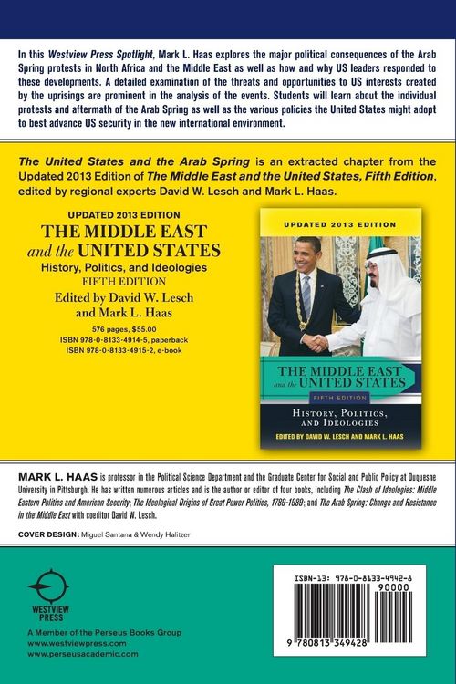 Produktbild: The United States and the Arab Spring