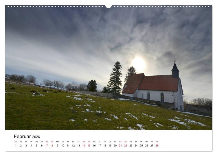 Produktbild: Zauberhafte Schw&auml;bische Alb (hochwertiger Premium Wandkalender 2026 DIN A2 quer), Kunstdruck in Hochglanz