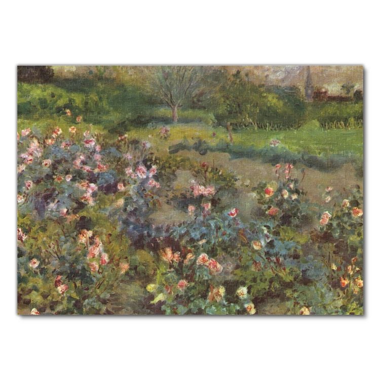 Produktbild: Lais Puzzle Pierre-Auguste Renoir - Rosenhain 1000 Teile