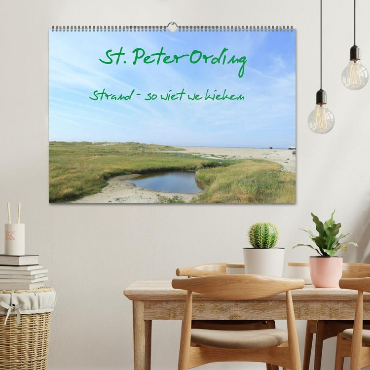 Produktbild: St. Peter-Ording (Wandkalender 2026 DIN A2 quer), CALVENDO Monatskalender