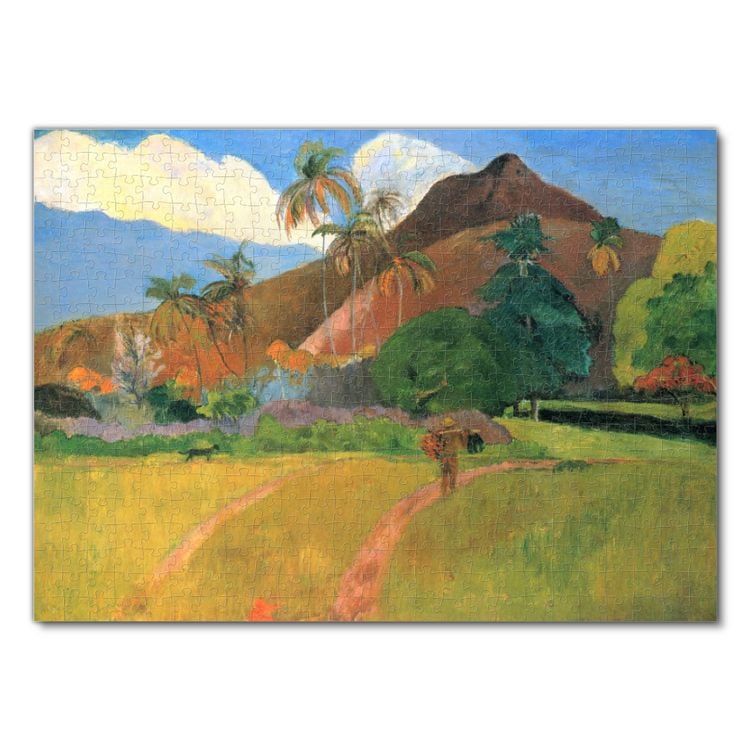 Produktbild: Lais Puzzle Paul Gauguin - Berge auf Tahiti 500 Teile