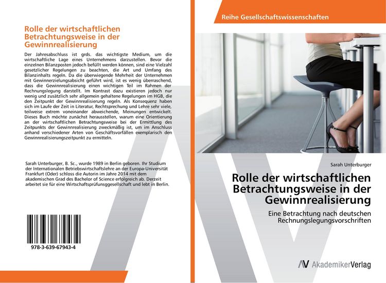Produktbild: Rolle der wirtschaftlichen Betrachtungsweise in der Gewinnrealisierung