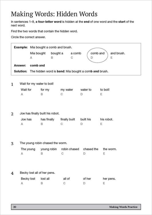 Produktbild: 11+ Verbal Reasoning Practice and Test for the GL Assessment Ages 10-11
