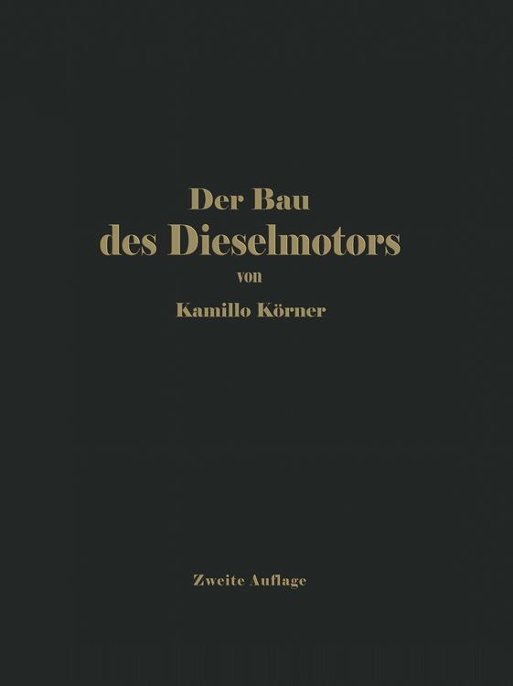 Produktbild: Der Bau des Dieselmotors