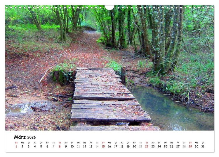 Produktbild: Franziskusweg - Camino di Assisi (Wandkalender 2026 DIN A3 quer), CALVENDO Monatskalender