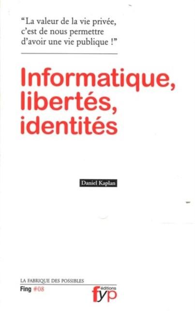 Produktbild: Informatique, libertes, identites