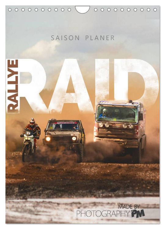 Produktbild: RALLYE RAID - Saison Planer (Wandkalender 2026 DIN A4 hoch), CALVENDO Monatskalender