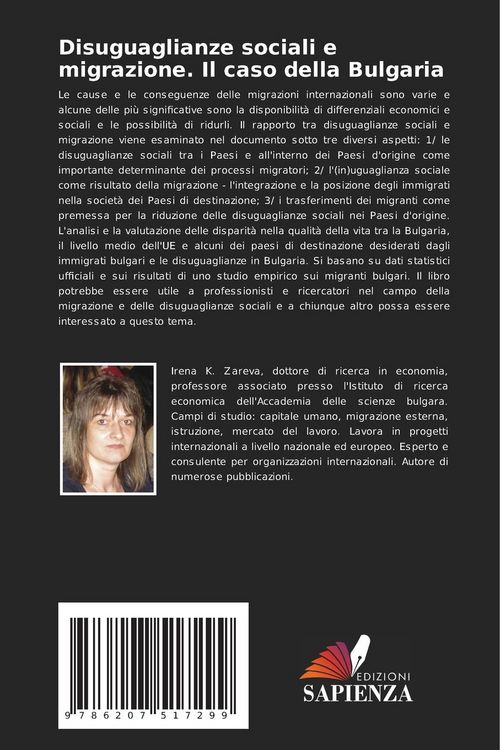 Produktbild: Disuguaglianze sociali e migrazione. Il caso della Bulgaria
