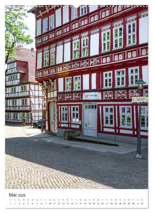 Produktbild: Duderstadt am Harz (Wandkalender 2026 DIN A2 hoch), CALVENDO Monatskalender
