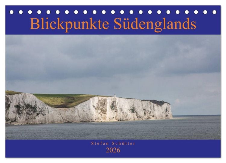 Produktbild: Blickpunkte S&uuml;denglands (Tischkalender 2026 DIN A5 quer), CALVENDO Monatskalender
