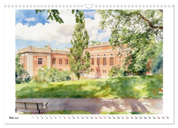 Produktbild: Schweden - Weites Land (Wandkalender 2027 DIN A3 quer), CALVENDO Monatskalender