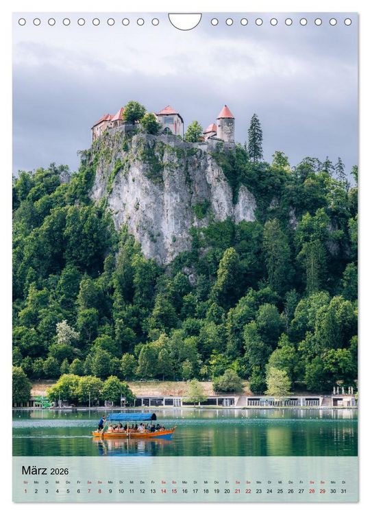 Produktbild: Slowenien - Fr&uuml;hlingsimpressionen (Wandkalender 2026 DIN A4 hoch), CALVENDO Monatskalender