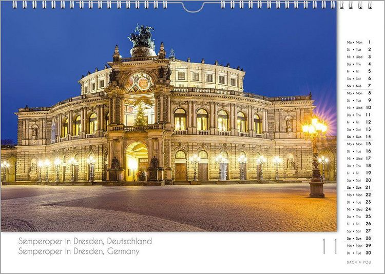 Produktbild: Opernh&auml;user, ein Musik-Kalender 2027, DIN A4