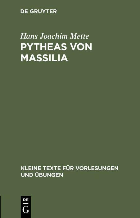 Produktbild: Pytheas von Massilia
