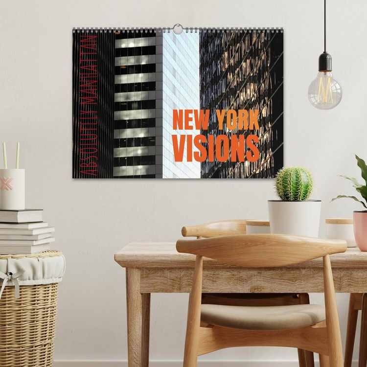 Produktbild: NEW YORK visions (Wandkalender 2027 DIN A3 quer), CALVENDO Monatskalender