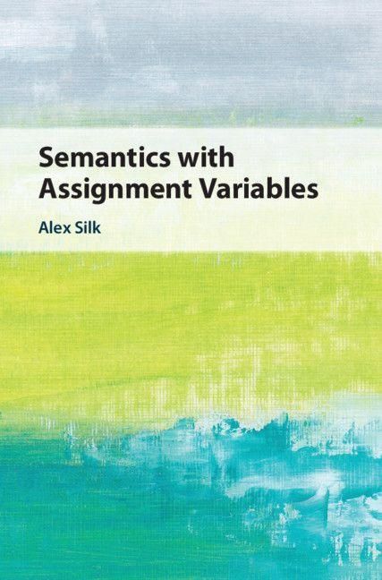 Produktbild: Semantics with Assignment Variables