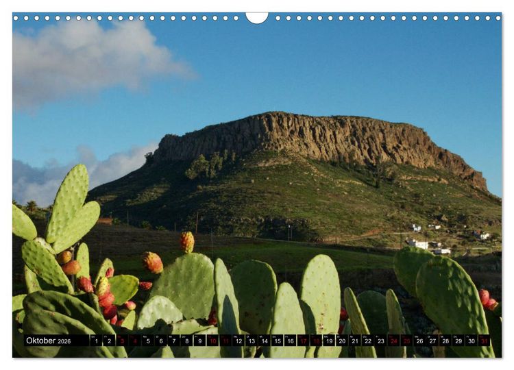 Produktbild: La Gomera - Ansichten und Aussichten (Wandkalender 2026 DIN A3 quer), CALVENDO Monatskalender