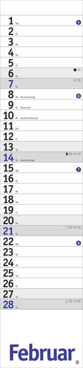 Produktbild: Langplaner, blau 2027