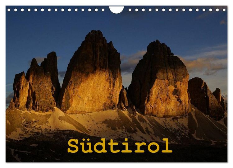 Produktbild: S&uuml;dtirol im Jahreslauf (Wandkalender 2026 DIN A4 quer), CALVENDO Monatskalender